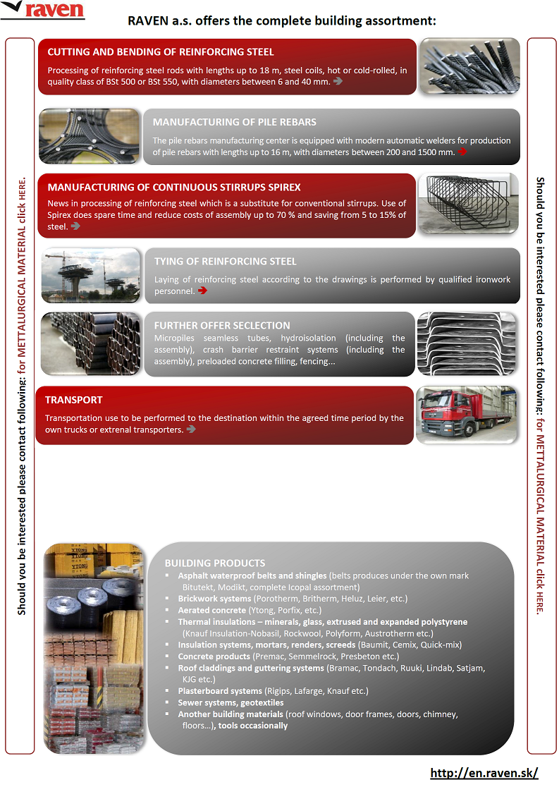 Complete building assortment En.raven.sk